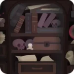 詩人の書斎の棚
