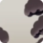 雪が積もった枝