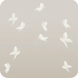 光に導かれる白蝶