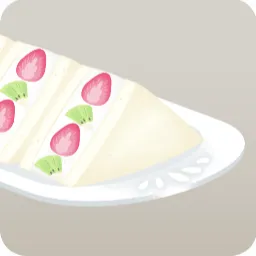 いちごとキウイのフルーツサンド