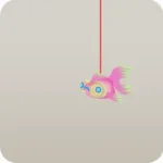 吊り下げ金魚