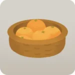 籠に入ったみかん