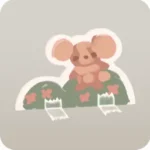 ピキのお絵描きペーパークラフト
