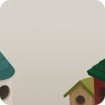 カラフルな巣箱