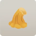 カボチャのヘタ帽子
