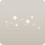 きらめく白い星屑