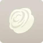 白薔薇コサージュ
