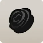 黒薔薇コサージュ