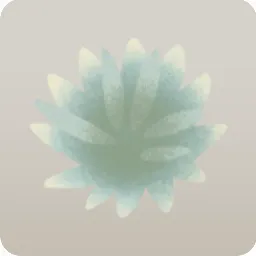 砂丘の小さな草・緑