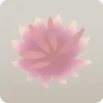 砂丘の小さな草・赤